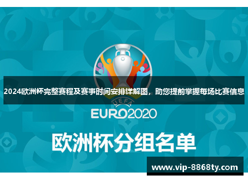 2024欧洲杯完整赛程及赛事时间安排详解图，助您提前掌握每场比赛信息